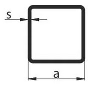 Kształtowniki zamknięte kwadratowe